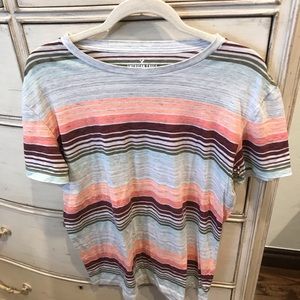 American eagle core flex striped tee